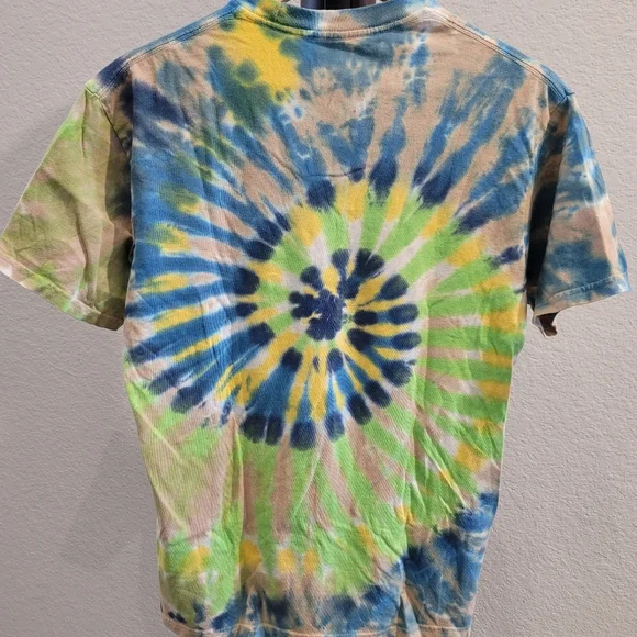 Grateful Dead Tie-Dye T-Shirt Liquid Blue Spring Tour 77 - Picture 6 of 6